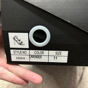 COPY - Lavender tie up heels